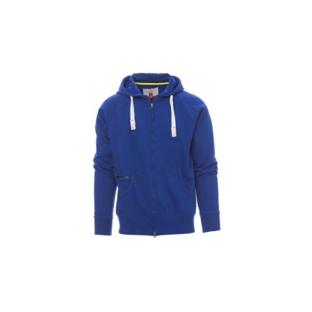 Payper Hawaii+ cipzáras kapucnis pulóver, királykék M