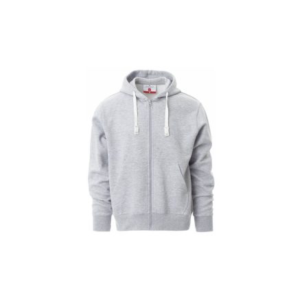 Payper Portland Melange cipzáras kapucnis pulóver, szürke M
