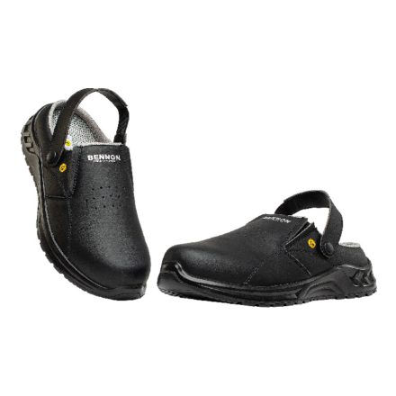 BENNON SLIPPER KLUMPA SB ESD fekete 36