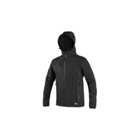 CXS Durham softshell kabát fekete S