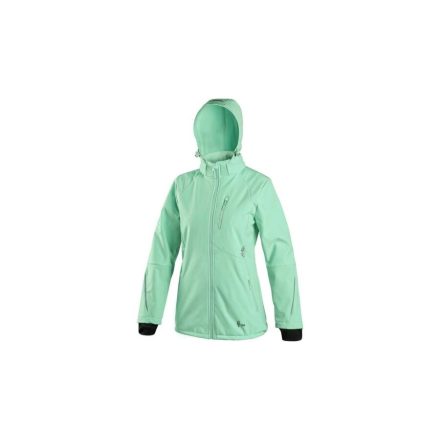 NEVADA női softshell kabát menta XS