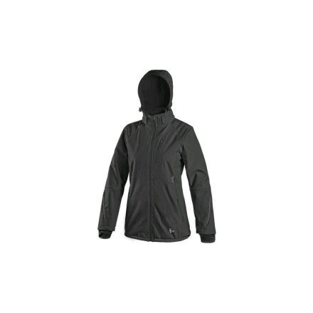 NEVADA női softshell kabát fekete 2XL