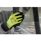 1CHLD00008   EUROCUT STRONG L440 SÁRGA/FEKETE TDM C LATEX KESZTYŰ