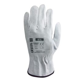   1DRI124009   EUROSTRONG SZÜRKE KESZTYŰ BIVALYBŐR TENYÉRREL