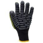 1VIBL00008   EUROSTRONG VIBE REZGÉSCSILLAPÍTÓ KESZTYŰ FEKETE