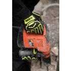 1VIBL00009   EUROSTRONG VIBE REZGÉSCSILLAPÍTÓ KESZTYŰ FEKETE