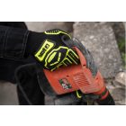 1VIBL00011   EUROSTRONG VIBE REZGÉSCSILLAPÍTÓ KESZTYŰ FEKETE