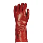 3620   MÁRTOTT PVC KESZTYŰ, PIROS, 36CM HOSSZÚ