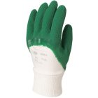 3803   MÁRTOTT ZÖLD KREPP LATEX,ÉRDES,SZELLŐZŐ HÁT_8