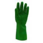 3815   MÁRTOTT ZÖLD KREPP LATEX, ÉRDES, CSÚSZÁSÁLLÓ, 32CM