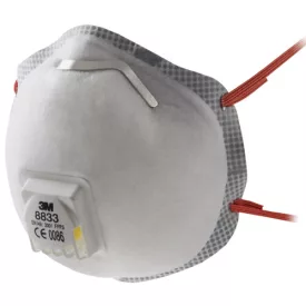 3M_8833   3M 8833B FFP3 RÉSZECSKESZŰRŐ FÉLÁLARC