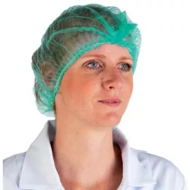 45612   EGÉSZSÉGÜGYI KÖRSAPKA - ZÖLD  DOBOZ 100 csgt