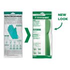 5539   MÁRTOTT ZÖLD NITRIL KESZTYŰ, VEGYSZERÁLLÓ, 45CM/0,56MM