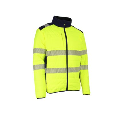 5FLA1600XL   FLAKE FLUO SÁRGA/SÖTÉTKÉK THERMO DZSEKI