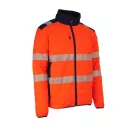 5FLA17000S   FLAKE FLUO NARANCS/SÖTÉTKÉK THERMO DZSEKI