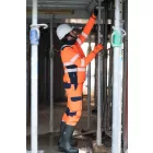 5FLA1703XL   FLAKE FLUO NARANCS/SÖTÉTKÉK THERMO DZSEKI