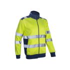 5GOK1603XL   GOKKAN HI-VIZ SÁRGA CIPZÁRAS PULÓVER