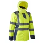 5HOR16000S   HORA FLUO NŐI TÉLIKABÁT SÁRGA/SÖTÉTKÉK