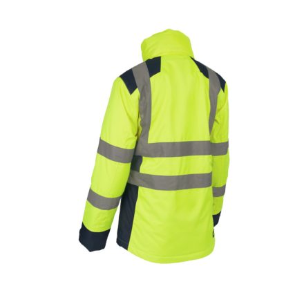 5HOR1602XL   HORA FLUO NŐI TÉLIKABÁT SÁRGA/SÖTÉTKÉK