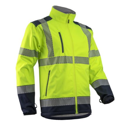 5KAS16000L   KAZAN KOMBINÁLHATÓ HI-VIZ SÁRGA SOFTSHELL FELSŐ