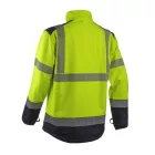 5KAS16000L   KAZAN KOMBINÁLHATÓ HI-VIZ SÁRGA SOFTSHELL FELSŐ
