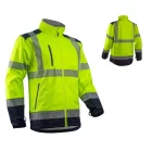 5KAS1600XL   KAZAN KOMBINÁLHATÓ HI-VIZ SÁRGA SOFTSHELL FELSŐ