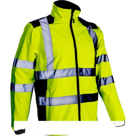 5KPA16000L   KANPA HI-VIZ SÁRGA SOFTSHELL DZSEKI