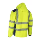 NEBULO FLUO SÁRGA/SÖTÉTKÉK SOFTSHELL KABÁT_2XL