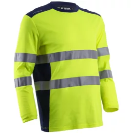   5RIK16000L   RIKKA HOSSZÚUJJÚ PÓLÓ HI-VIZ SÁRGA ÉS KÉK SZÍNBEN