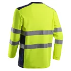 5RIK16000L   RIKKA HOSSZÚUJJÚ PÓLÓ HI-VIZ SÁRGA ÉS KÉK SZÍNBEN