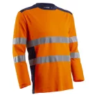 5RIK1700XL   RIKKA HOSSZÚUJJÚ PÓLÓ HI-VIZ NARANCS ÉS KÉK SZÍNBEN