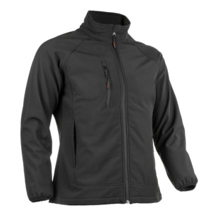 5SHI0100XS   SHIKIMI FEKETE NŐI SOFTSHELL KABÁT