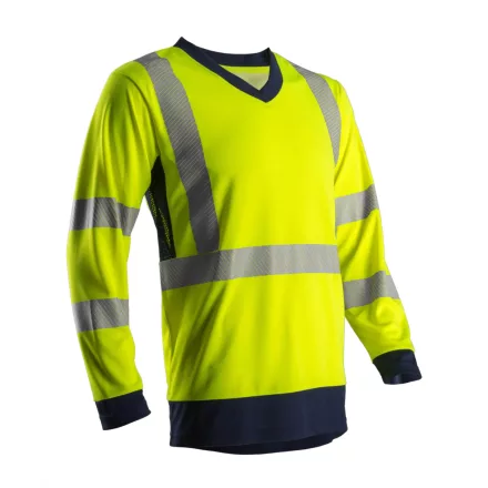 SOMO HI-VIZ SÁRGA HOSSZÚ UJJÚ PÓLÓ CO/PES GRS_M
