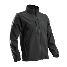 5YANDM   YANG 2/1 FEKETE SOFTSHELL DZSEKI