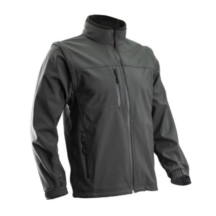 5YANGL   YANG 2/1 LEVEHETŐ UJJÚ FÉRFI SOFTSHELL KABÁT SZÜRKE