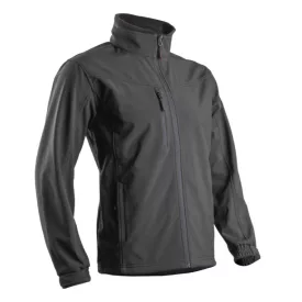   5YANS1000S   YANG II FEKETE FÉRFI SOFTSHELL FELSŐ, YKK CIPZ