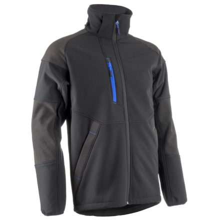 5YKY0100XL   YUKI II SOFTSHELL DZSEKI FEKETE/KÉK SZÍNBEN