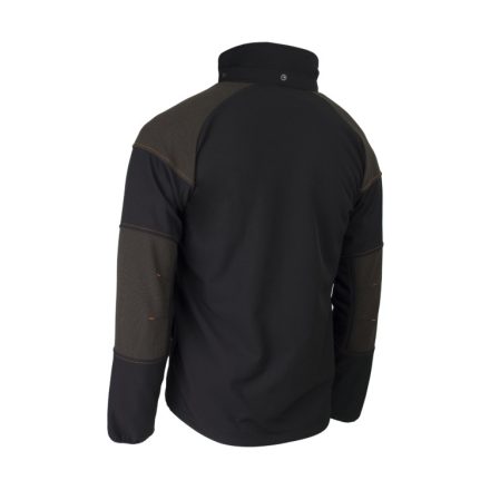 5YKY3100XL   YUKI II SOFTSHELL DZSEKI FEKETE/NARANCS