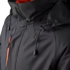 5YUZ3103XL   YUZU RIPSTOP TÉLI KABÁT KAPUCNIVAL FEKETE/NARANCS