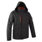 5YUZ3104XL   YUZU RIPSTOP TÉLI KABÁT KAPUCNIVAL FEKETE/NARANCS