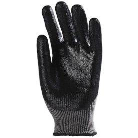   6958   TAEKI5 VÁGÁSBIZTOS KESZTYŰ, FEKETE NITRIL TENYÉR +3/4 HÁT