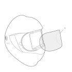 6MER000NSI   KÜLSŐ VÍZTISZTA VÉDŐLEMEZ MERCURIO-HOZ - 10 DB/CSOMAG