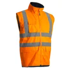 7KANOM   KANATA 4/1 HI-VIZ NARANCS/KÉK PE KABÁT