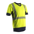 7KOMYS   KOMO HI-VIZ SÁRGA RÖVID UJJÚ PÓLÓ
