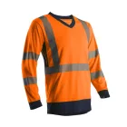 7SUNOS   SUNO HI-VIZ NARANCS HOSSZÚ UJJÚ PÓLÓ