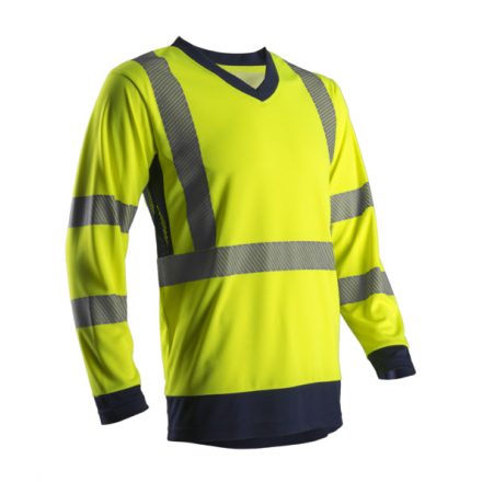 7SUNYL   SUNO HI-VIZ SÁRGA HOSSZÚ UJJÚ PÓLÓ