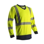 7SUNYL   SUNO HI-VIZ SÁRGA HOSSZÚ UJJÚ PÓLÓ