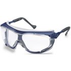 9175260   UVEX SKYGUARD SZEMÜVEG, KÉK/SZÜRKE KERET, VÍZTISZTA LENCSE