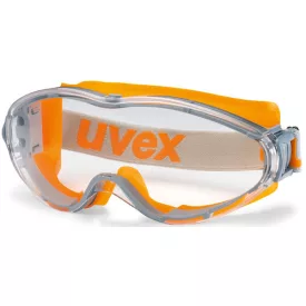   9302245   UVEX ULTRASONIC SZEMÜVEG,NARANCS GUMIPÁNTOS,VÍZTISZTA LENCSE
