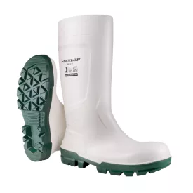 DUNLOP WORKIT SAFETY S4 FEHÉR PVC CSIZMA 37